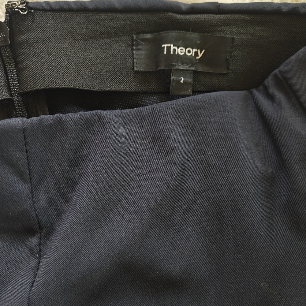 Theory Navy Pants (Size 2)